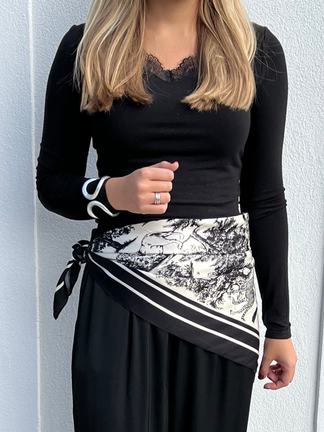 Paloma Scarf Silkesmix