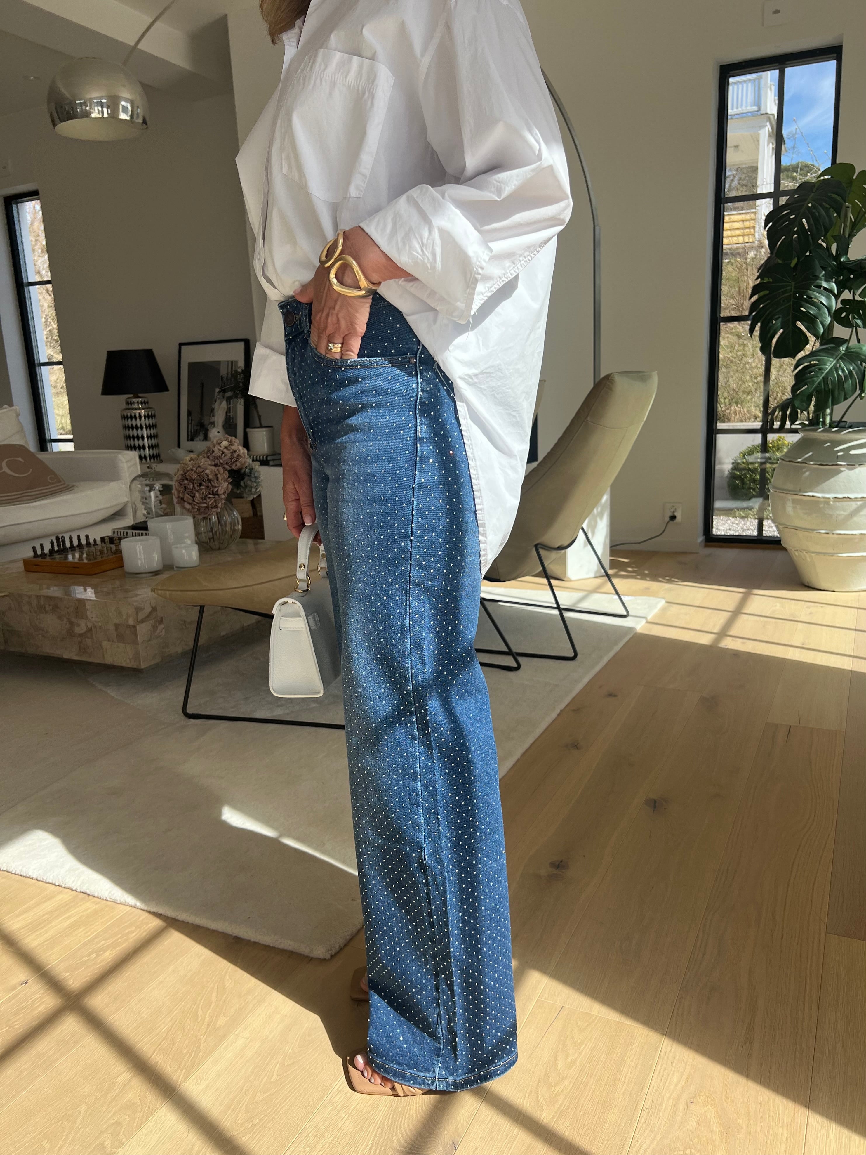 Lure Jeans med Strass