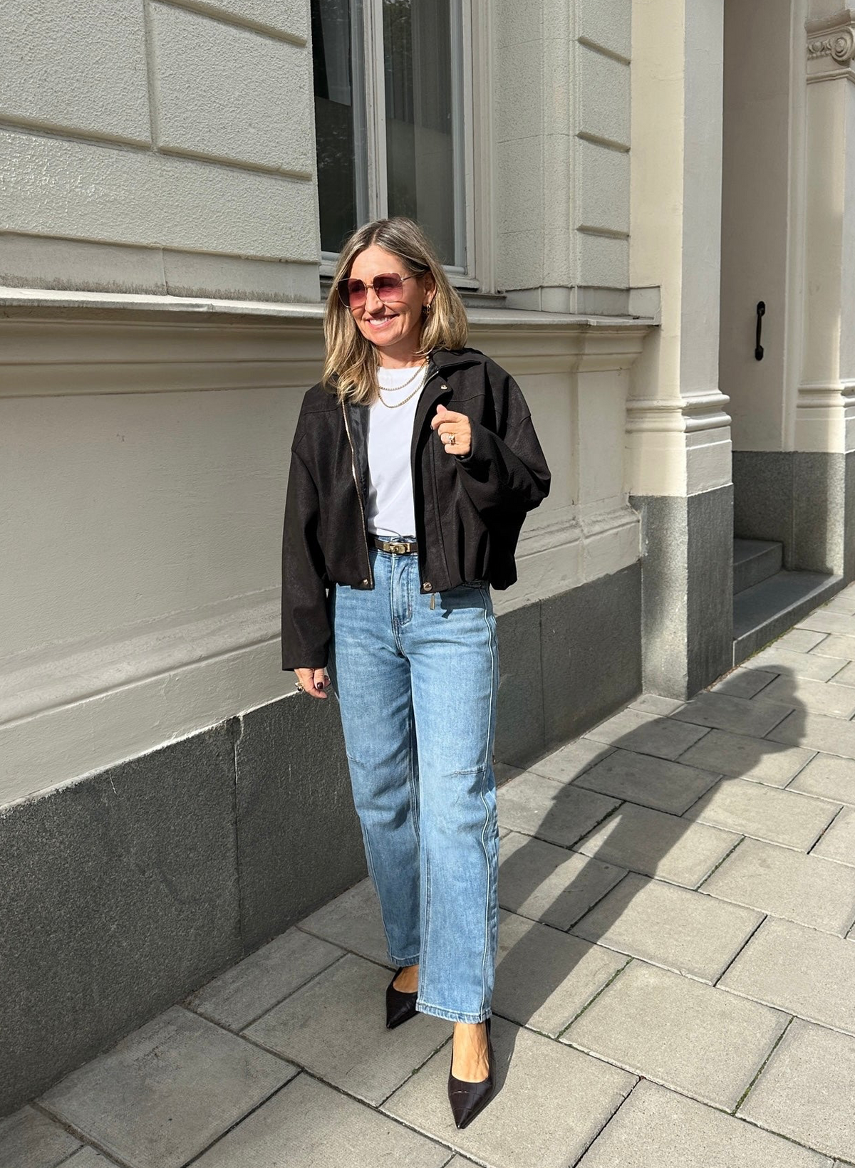 Adeline Jacka med Mockaeffekt