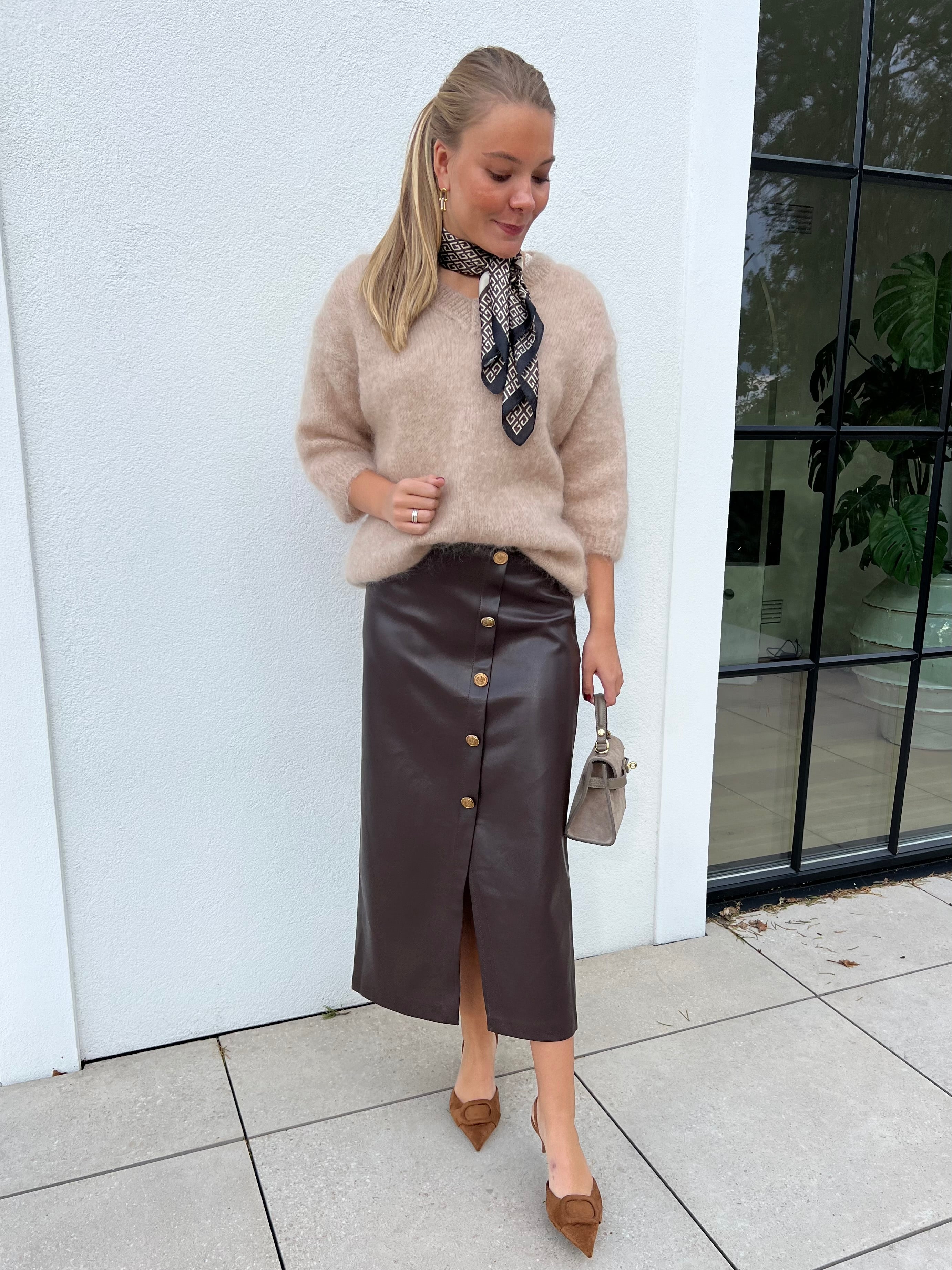 Penny Kjol Skinnimitation