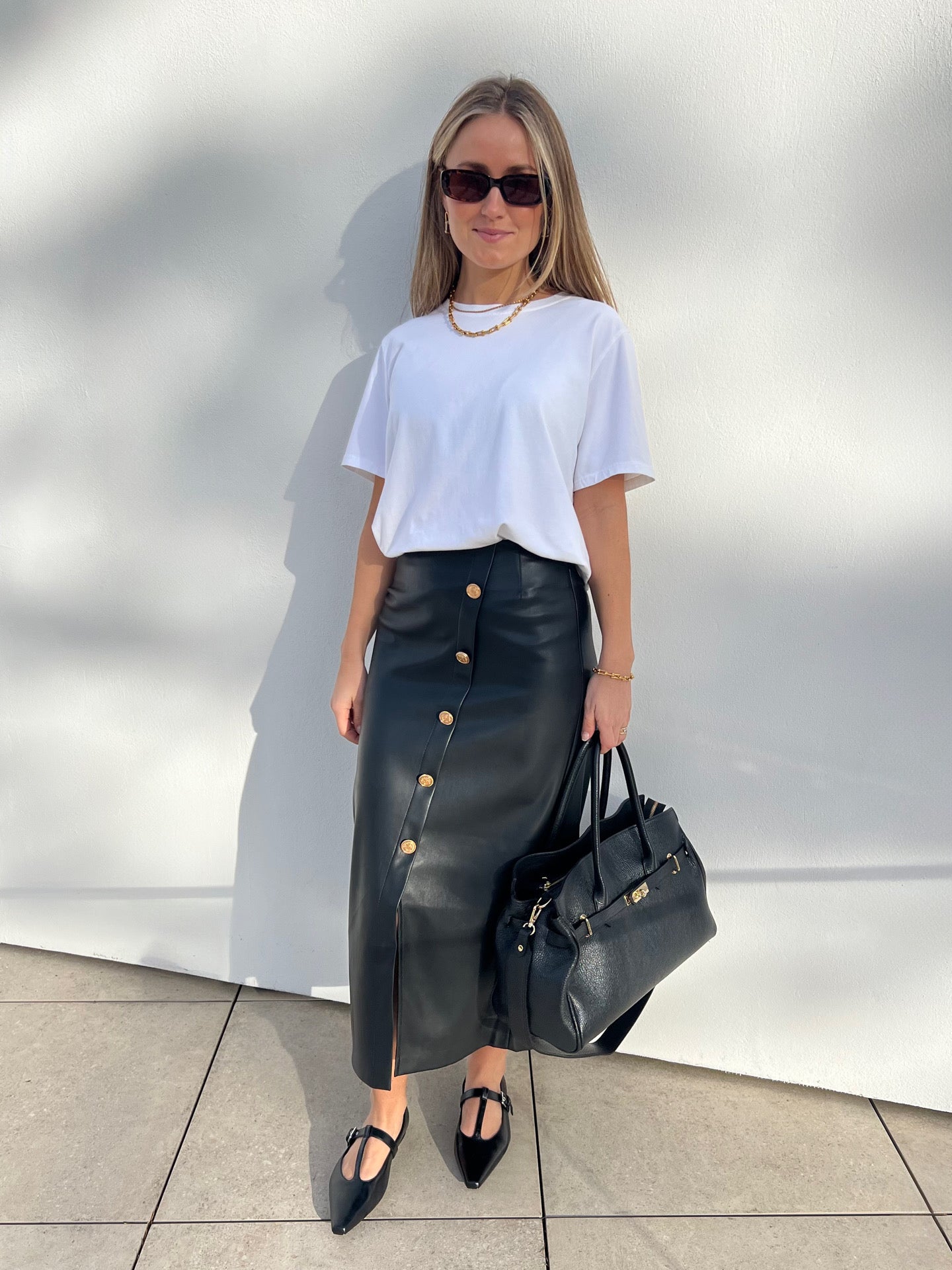 Penny Kjol Skinnimitation