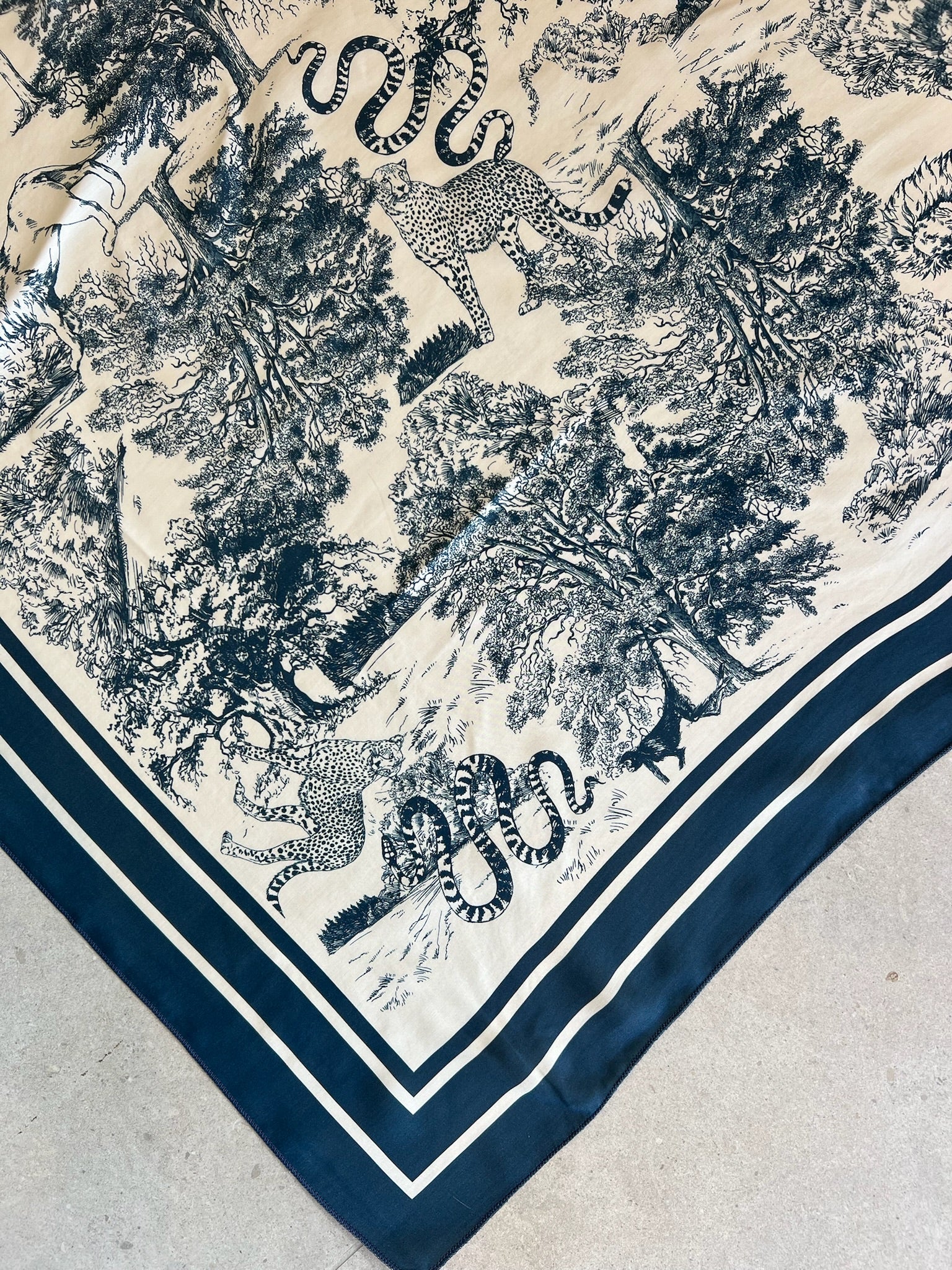 Paloma Scarf Silkesmix