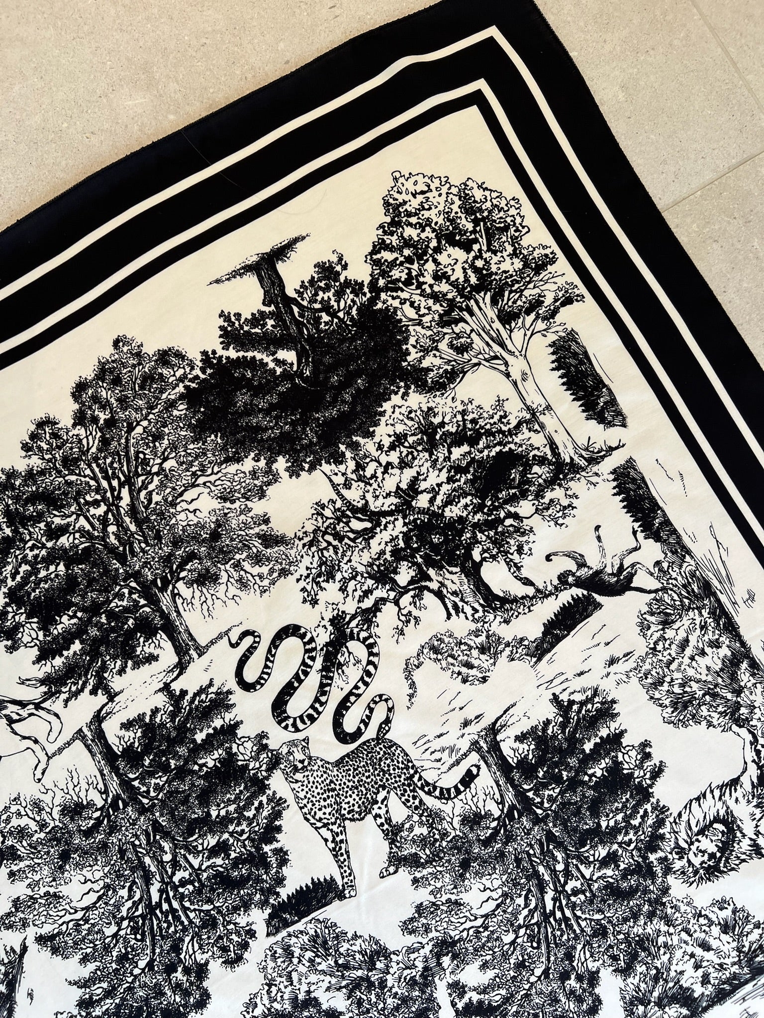 Paloma Scarf Silkesmix