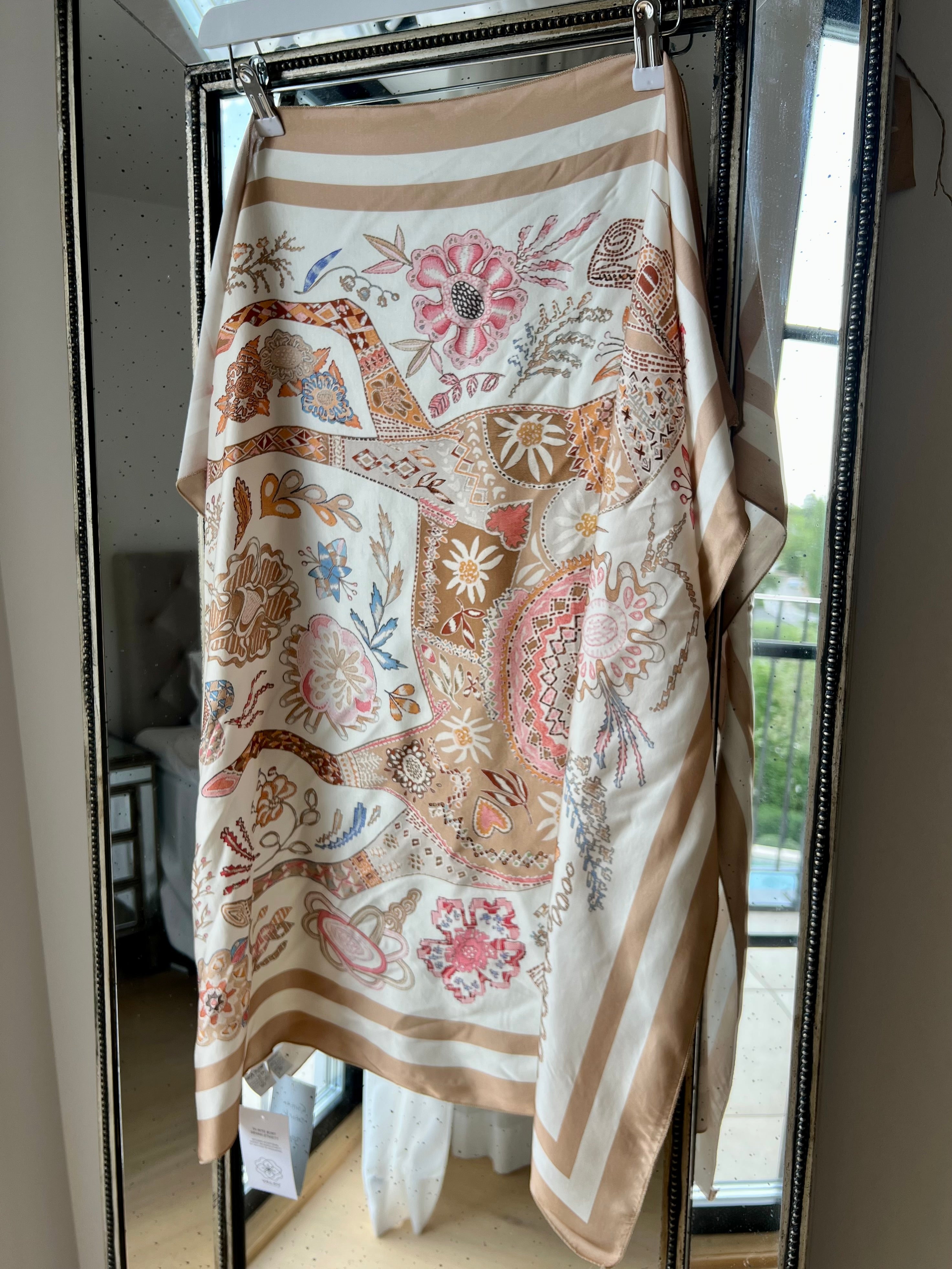 Esme Scarf Sidenmix