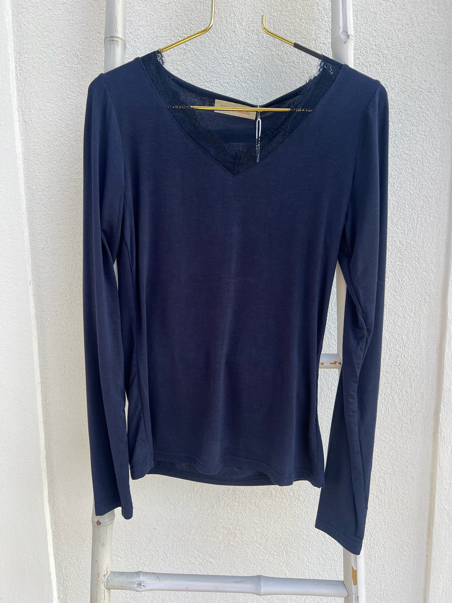 Elsa Långärmad Topp Viskosmix