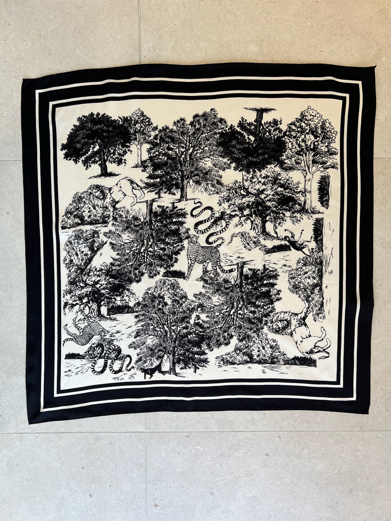 Paloma Scarf Silkesmix