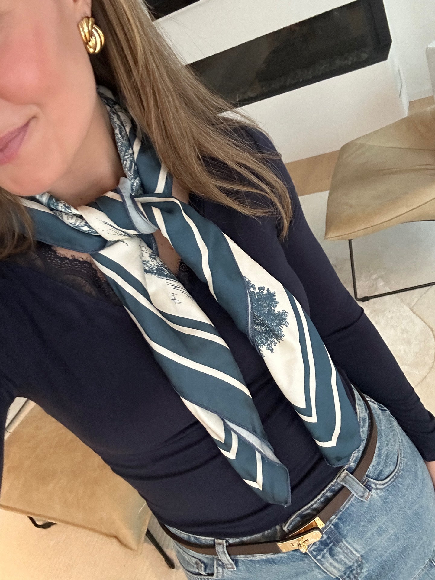 Paloma Scarf Silkesmix