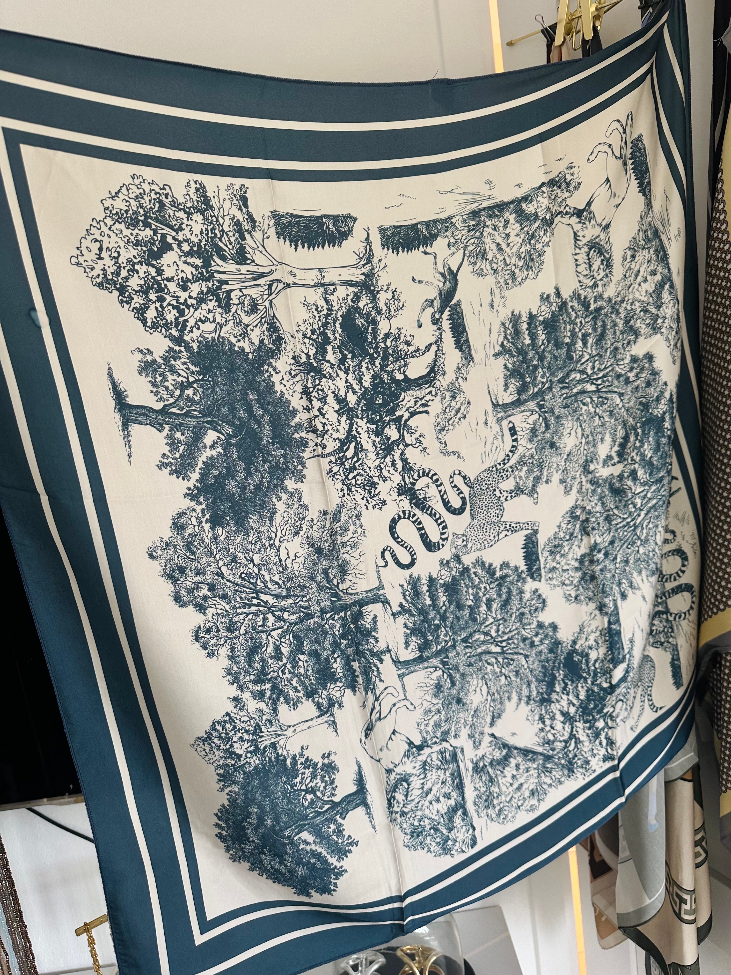 Paloma Scarf Silkesmix