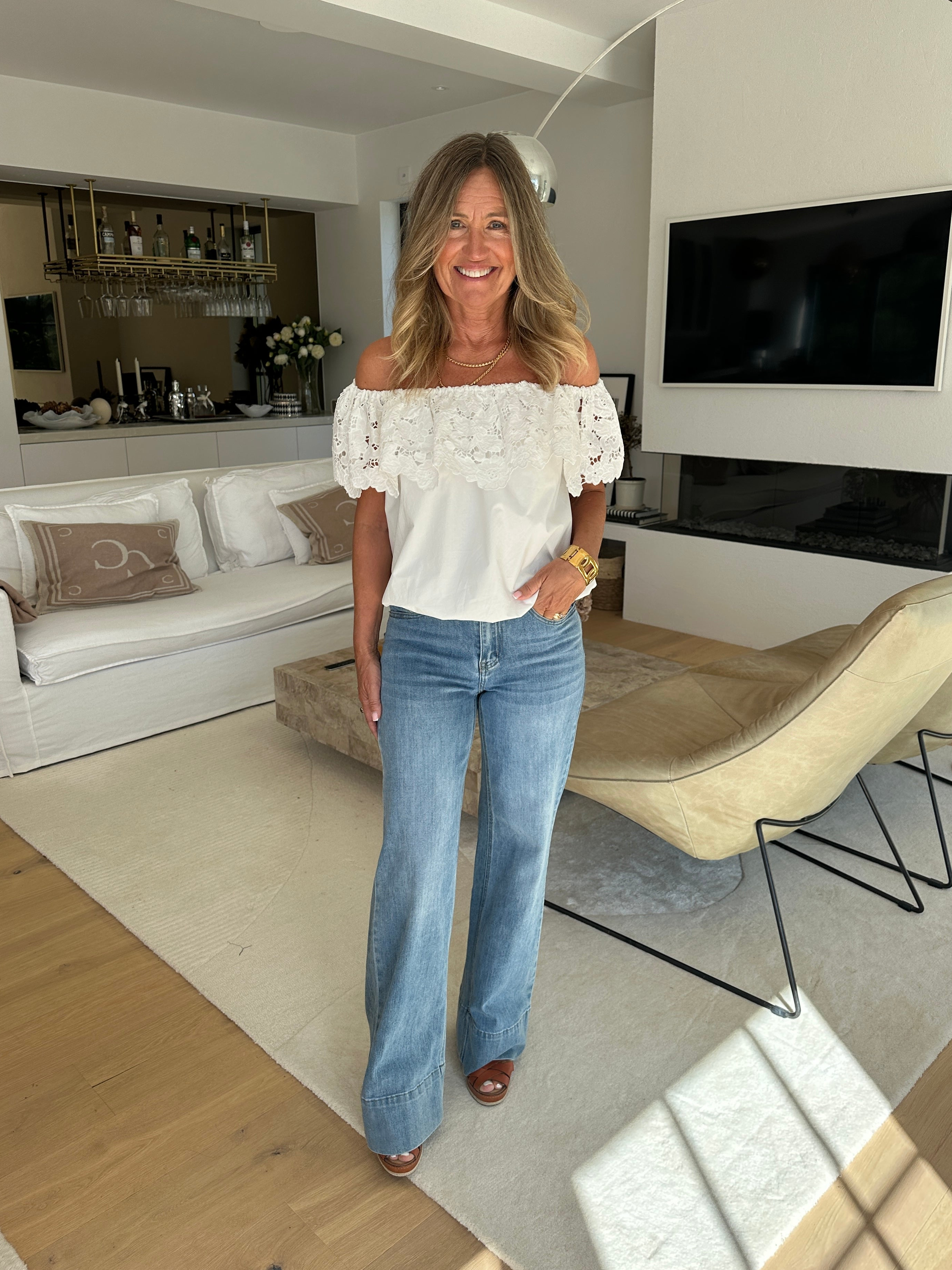 Valerie Topp Broderie Anglais
