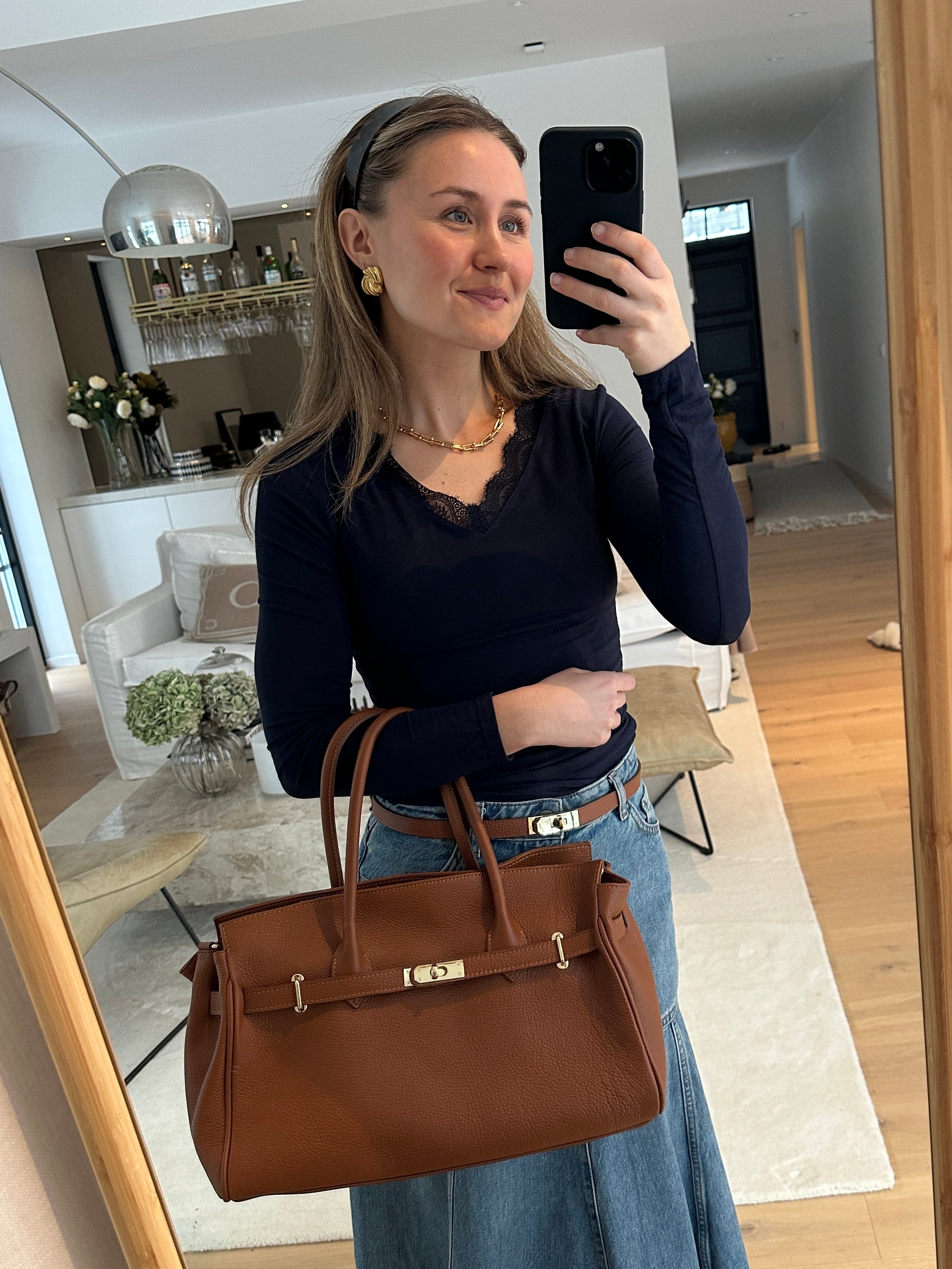 Elsa Långärmad Topp Viskosmix