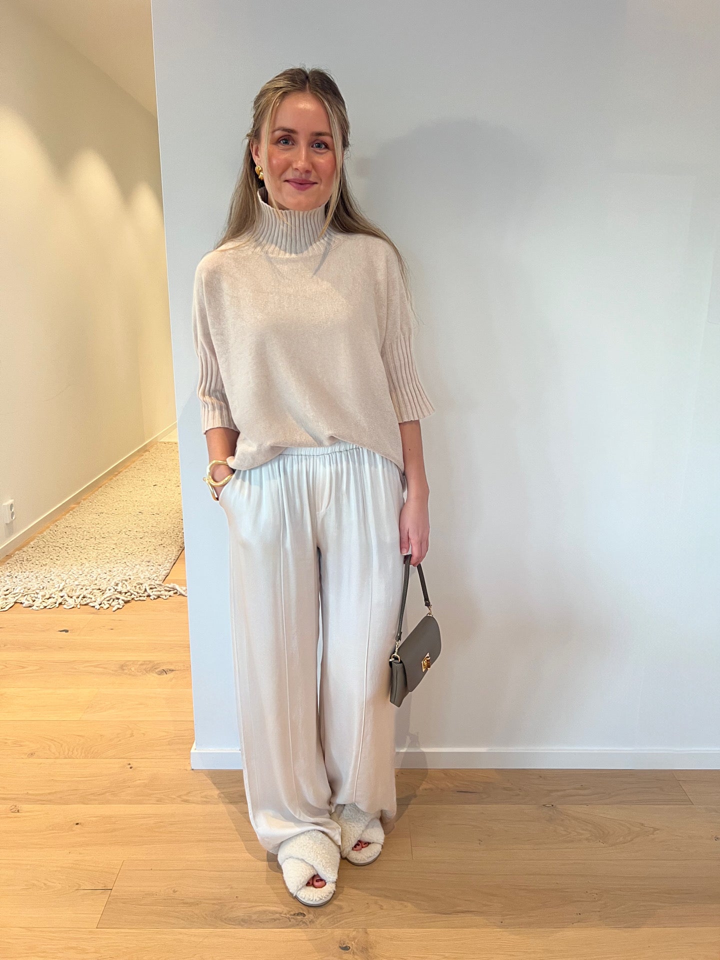 Freja Stickad Polotröja