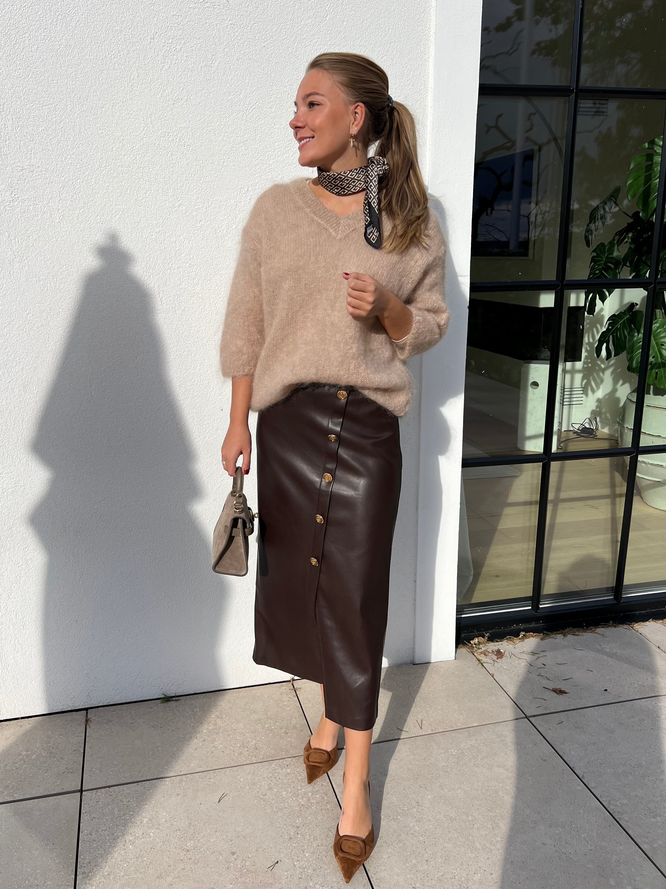 Penny Kjol Skinnimitation