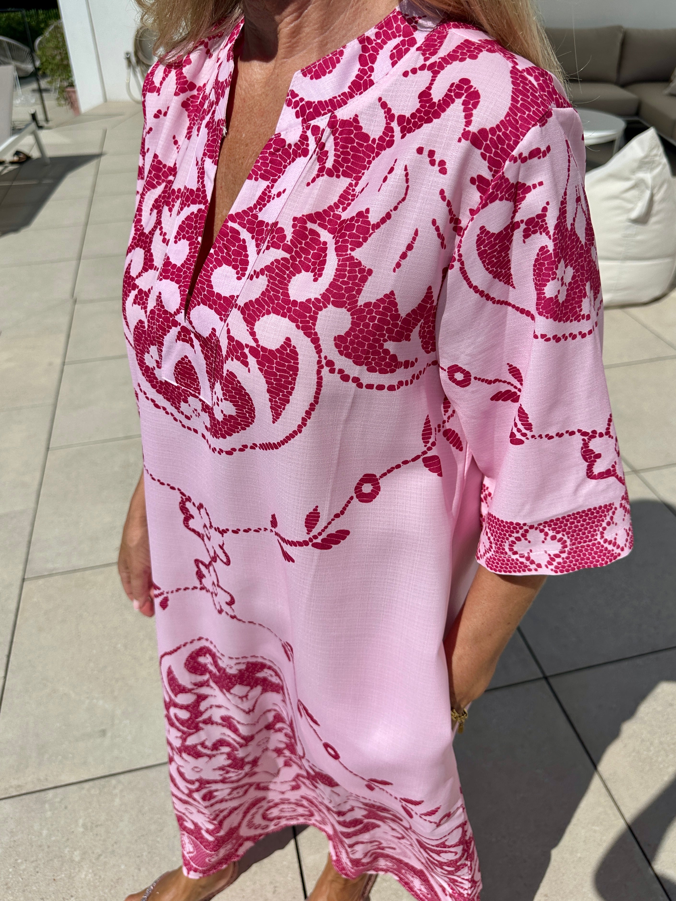 Beatriz Klänning Rosa