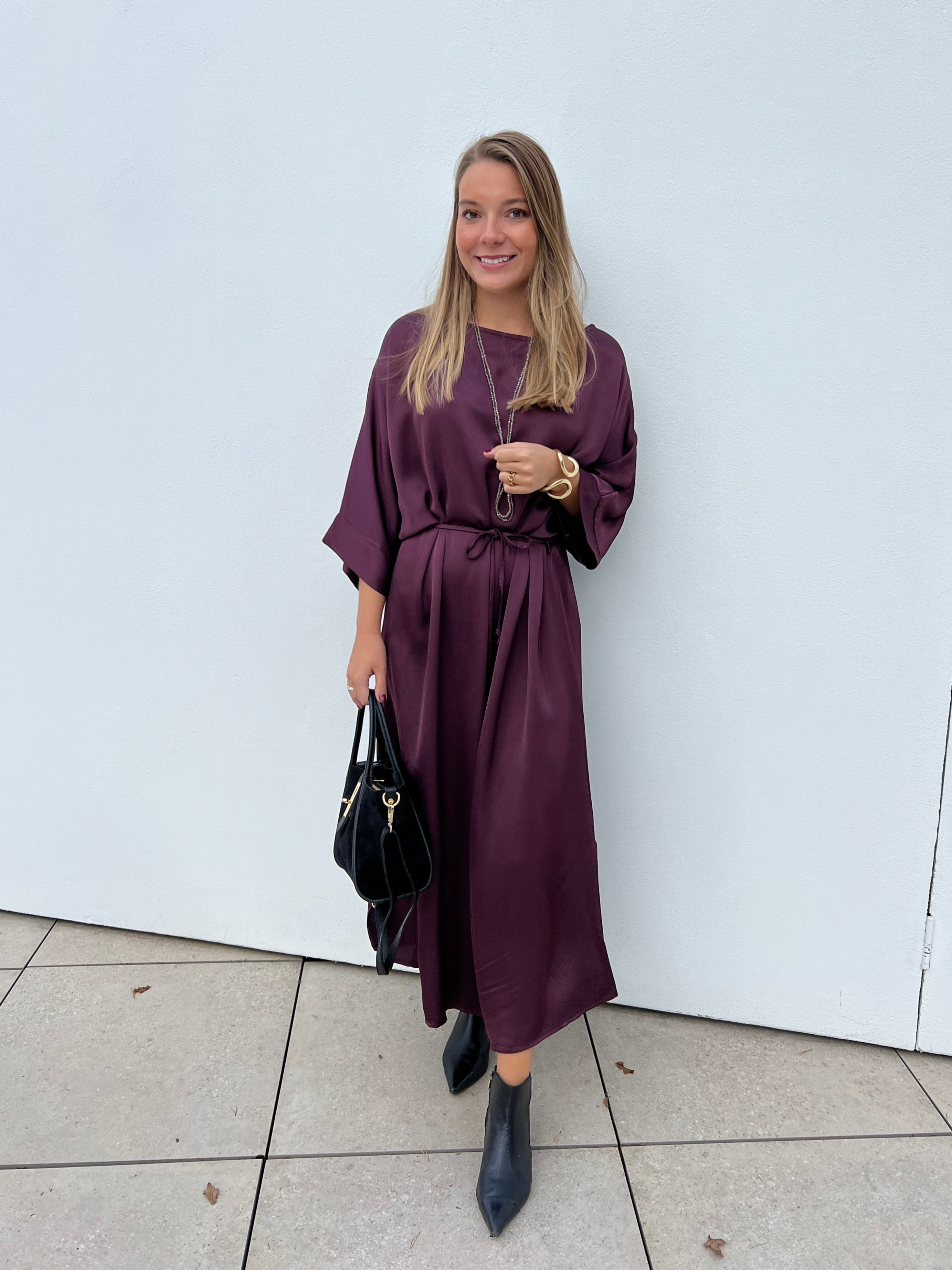 Olivia Klänning Viskos