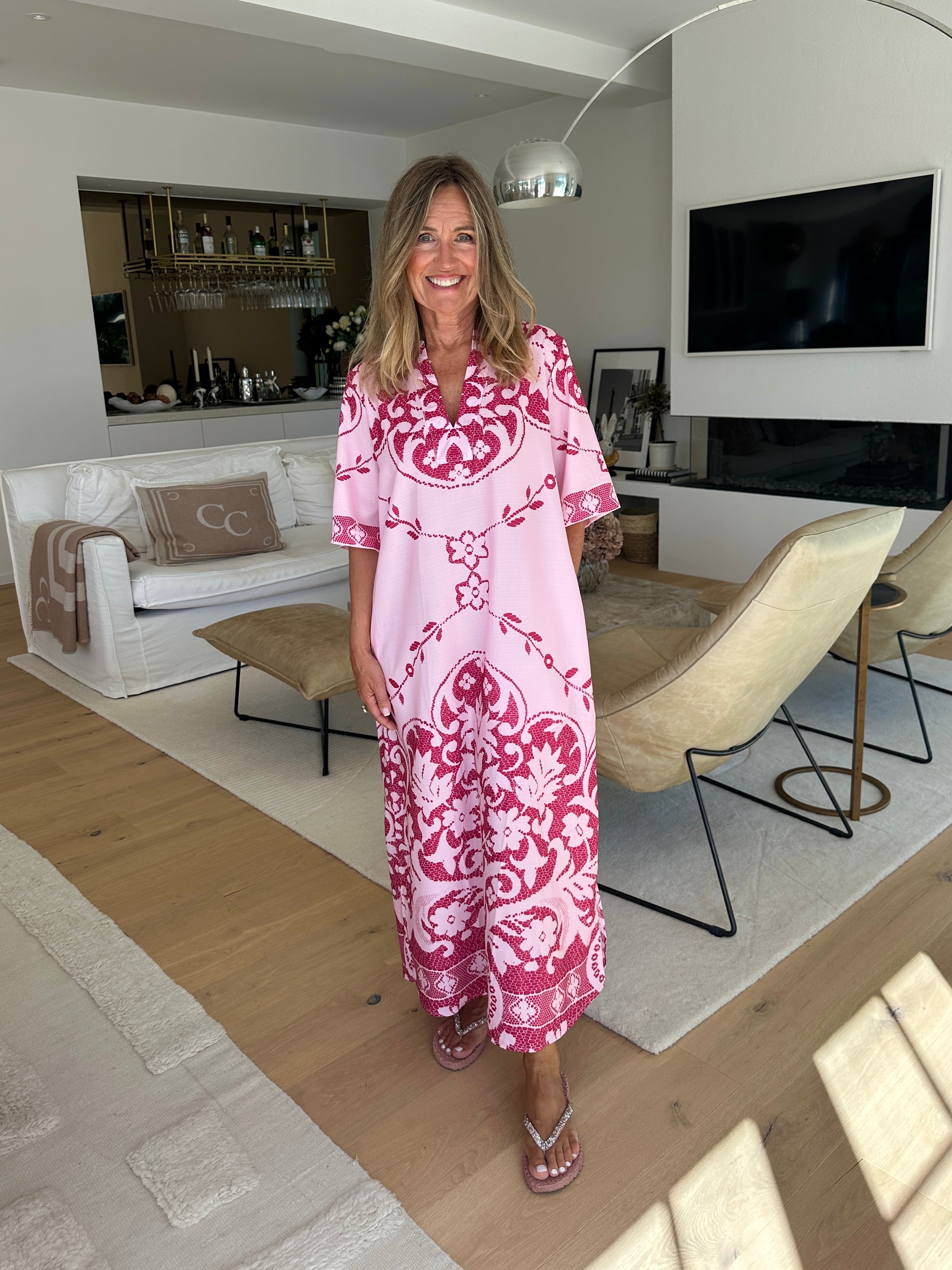 Beatriz Klänning Rosa