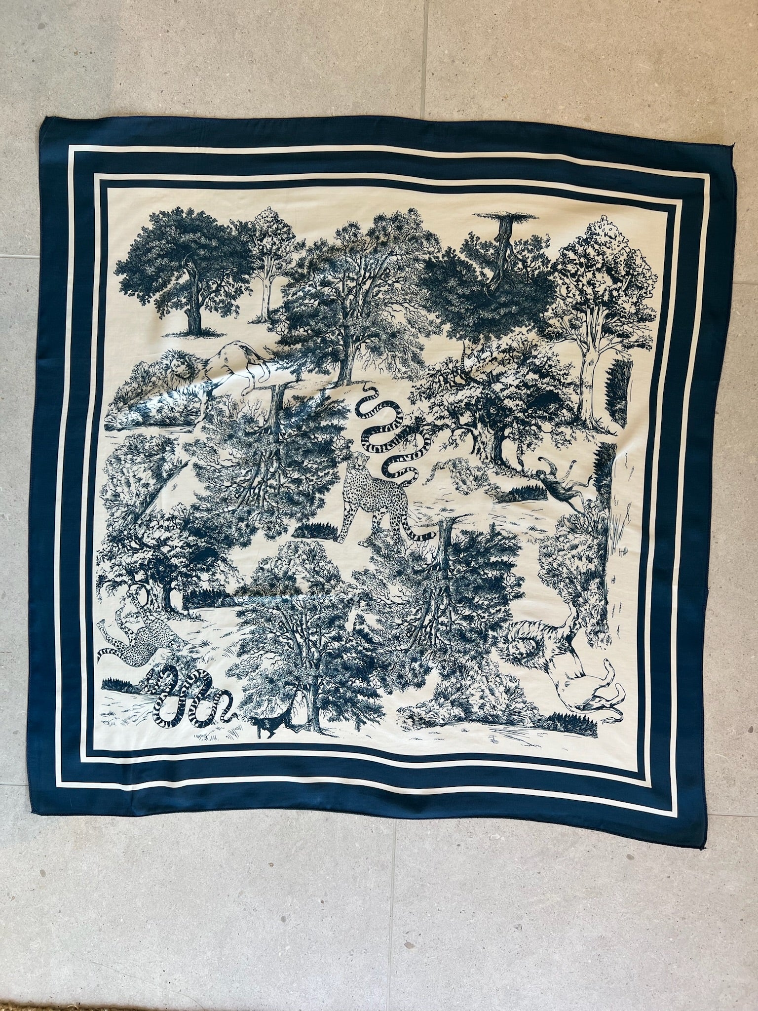 Paloma Scarf Silkesmix