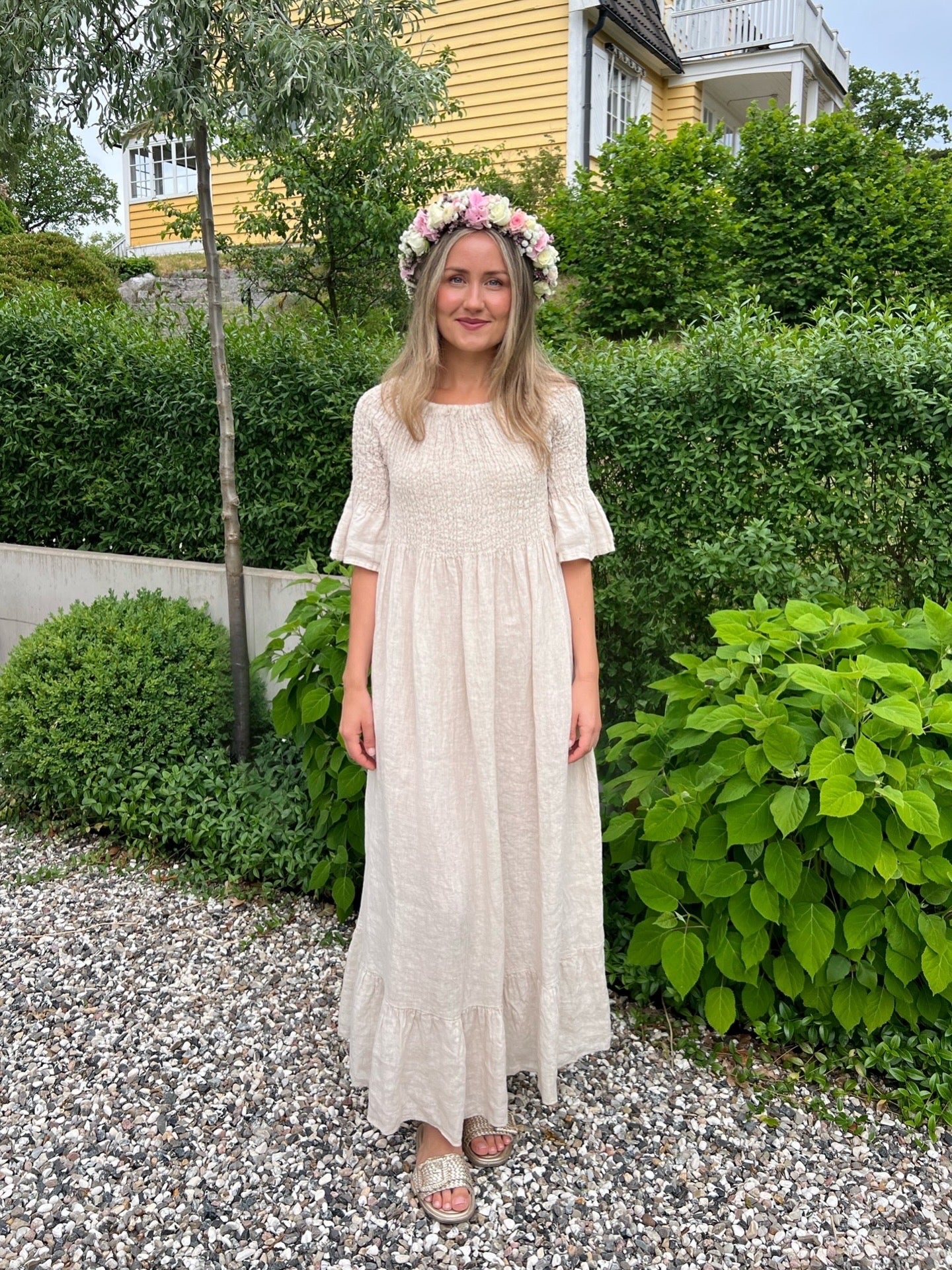 Lula Klänning i Linne