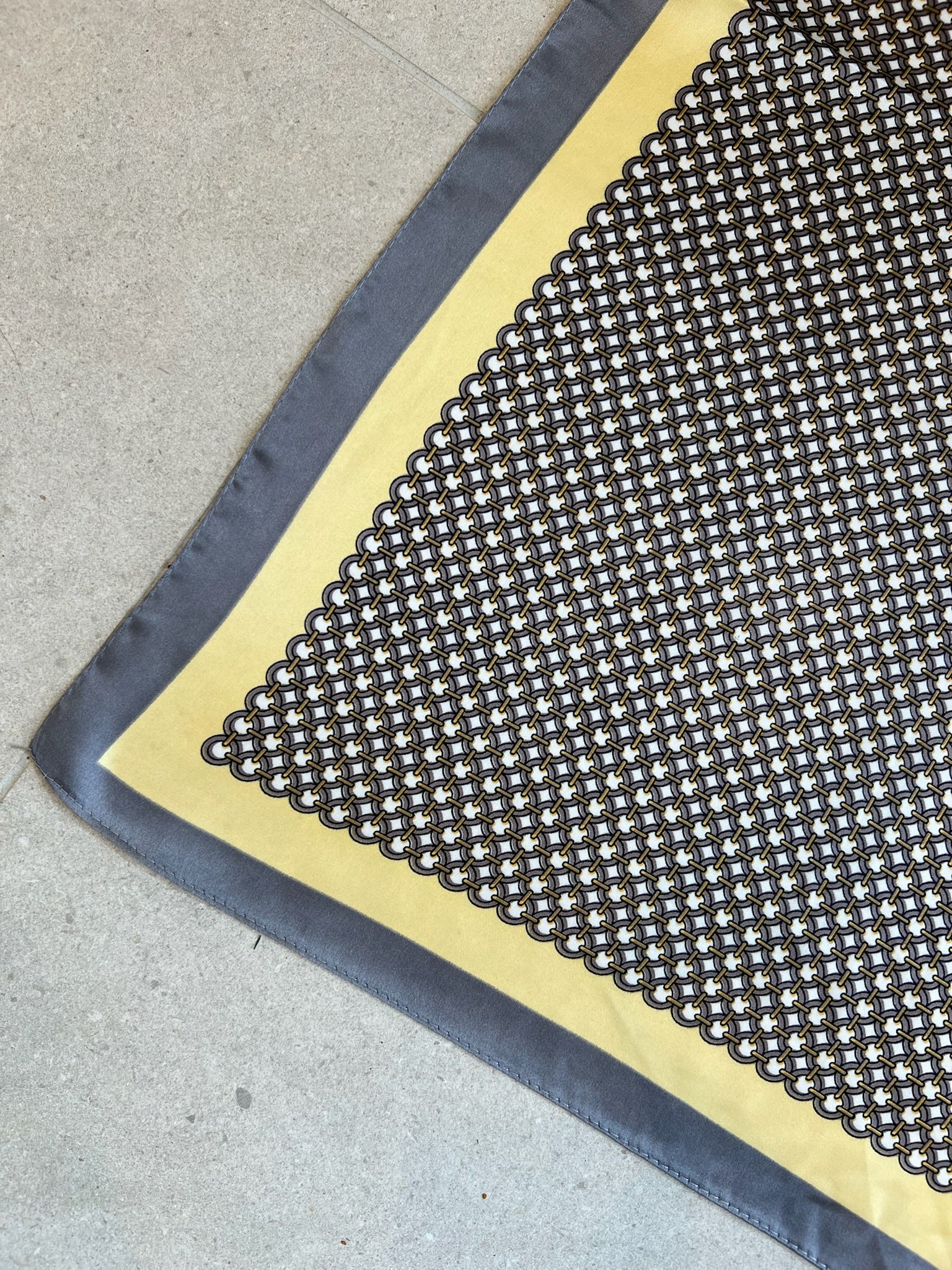 Sable Scarf Viskos Grå