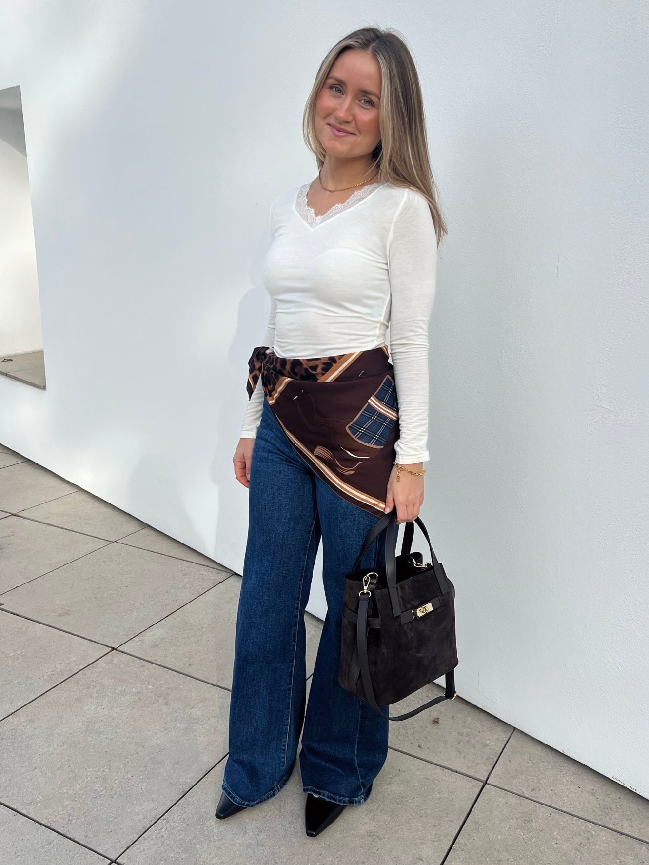 Elsa Långärmad Topp Viskosmix