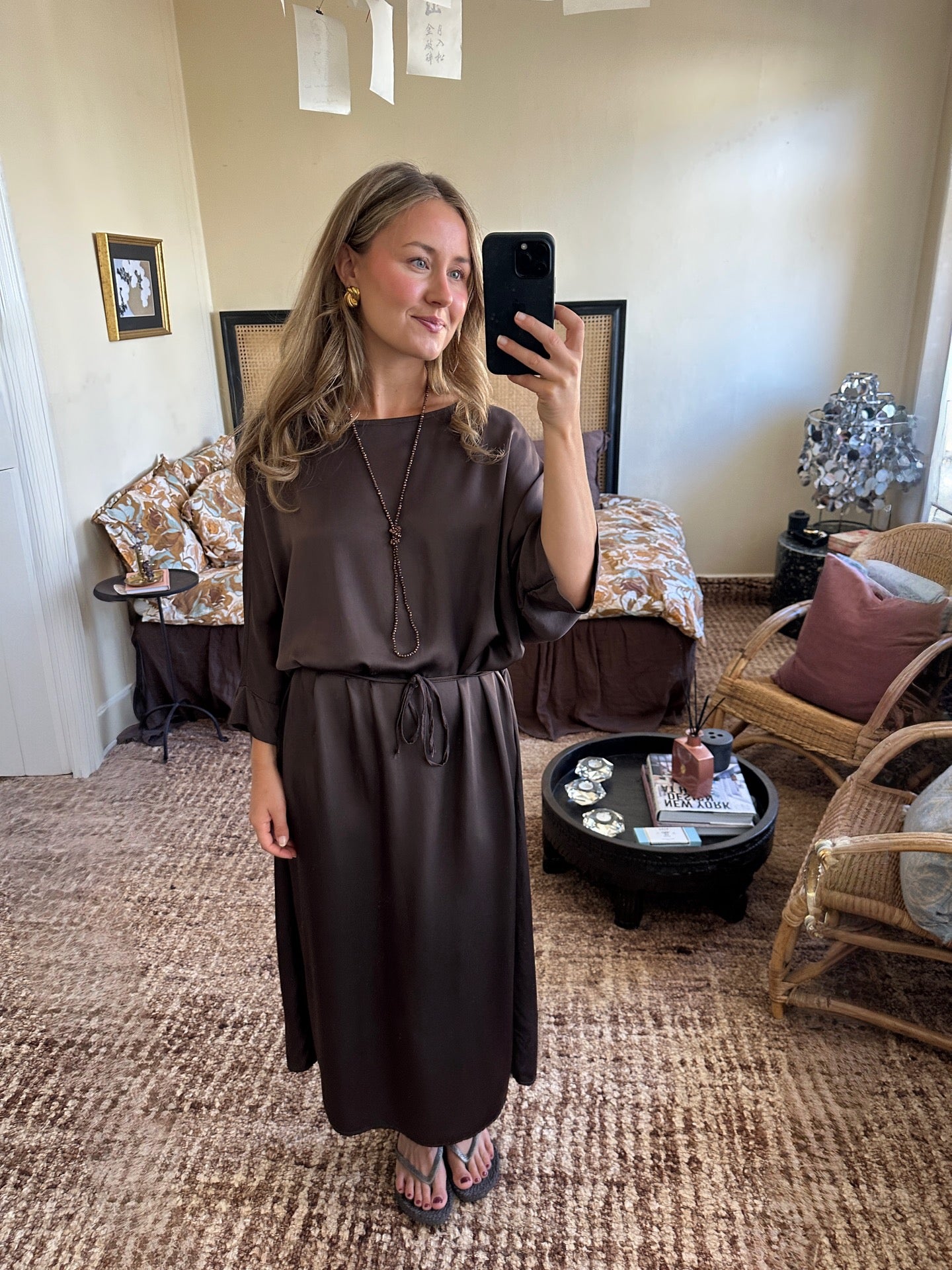 Olivia Klänning Viskos