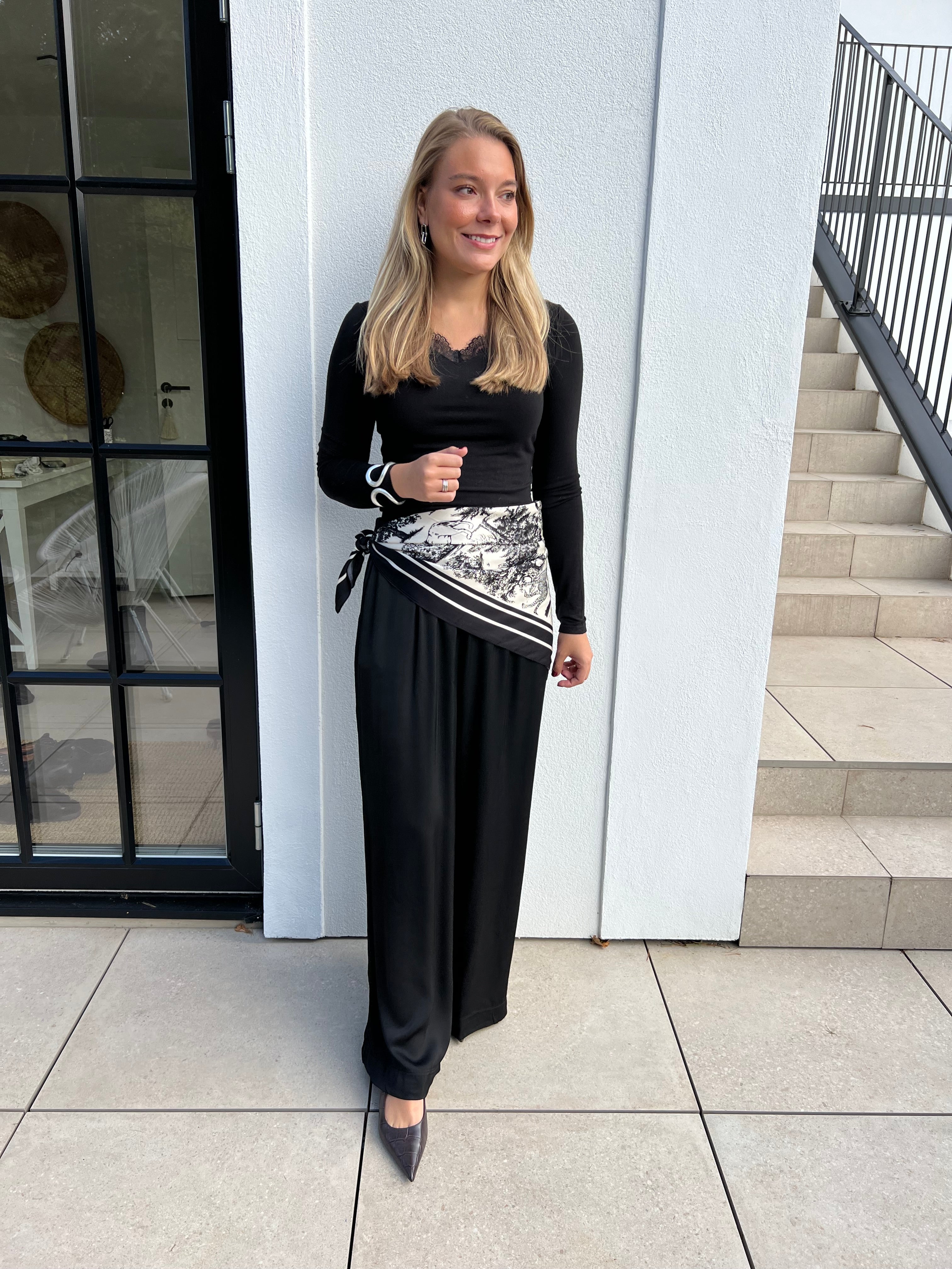 Elsa Långärmad Topp Viskosmix