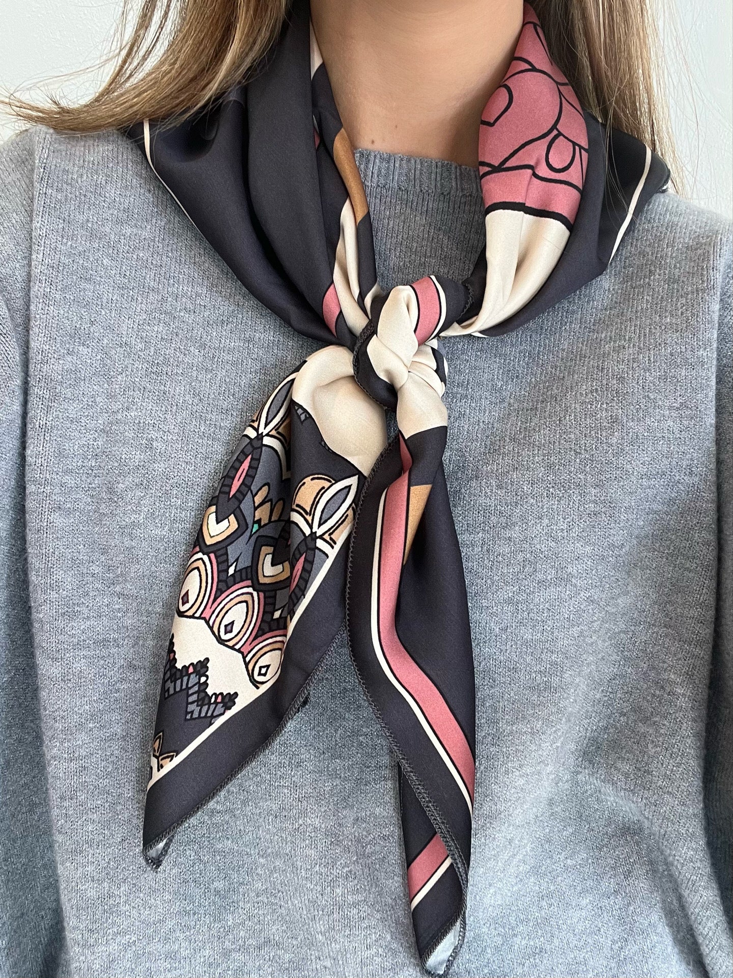 Celine Scarf Silkesmix