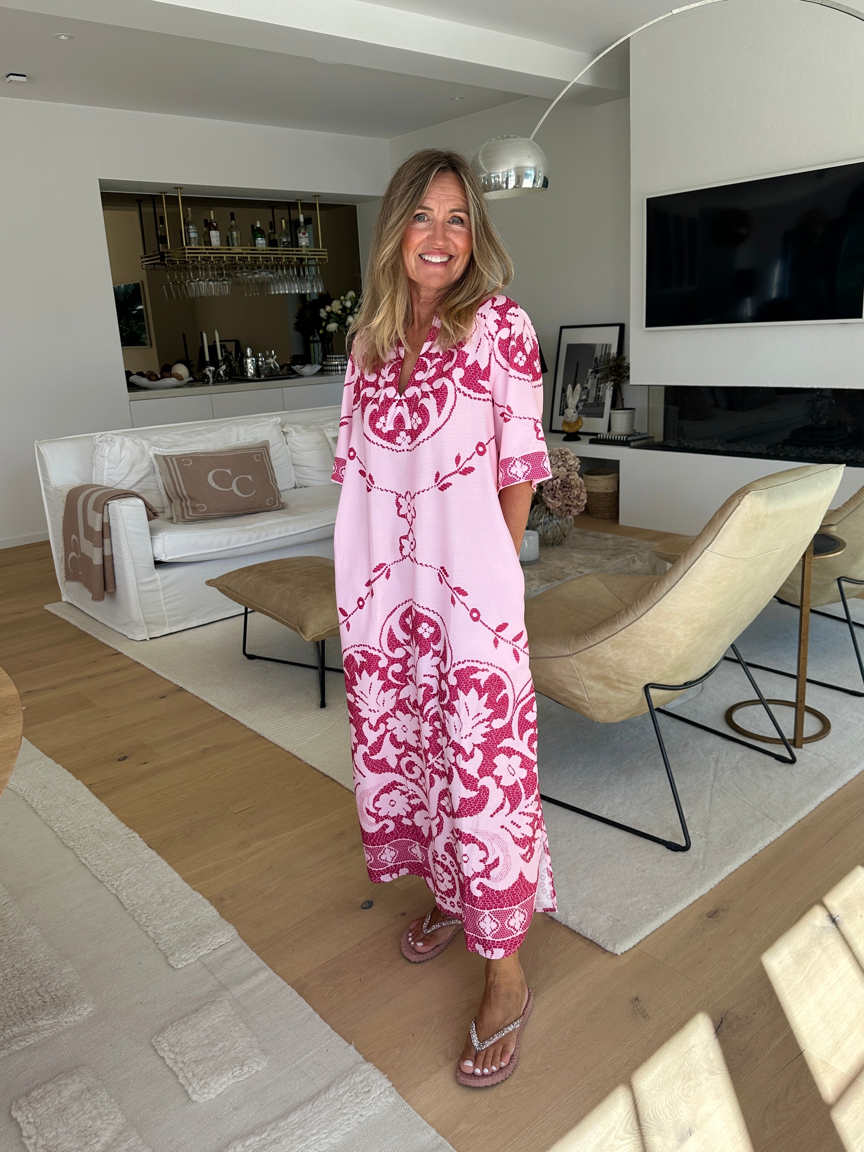 Beatriz Klänning Rosa