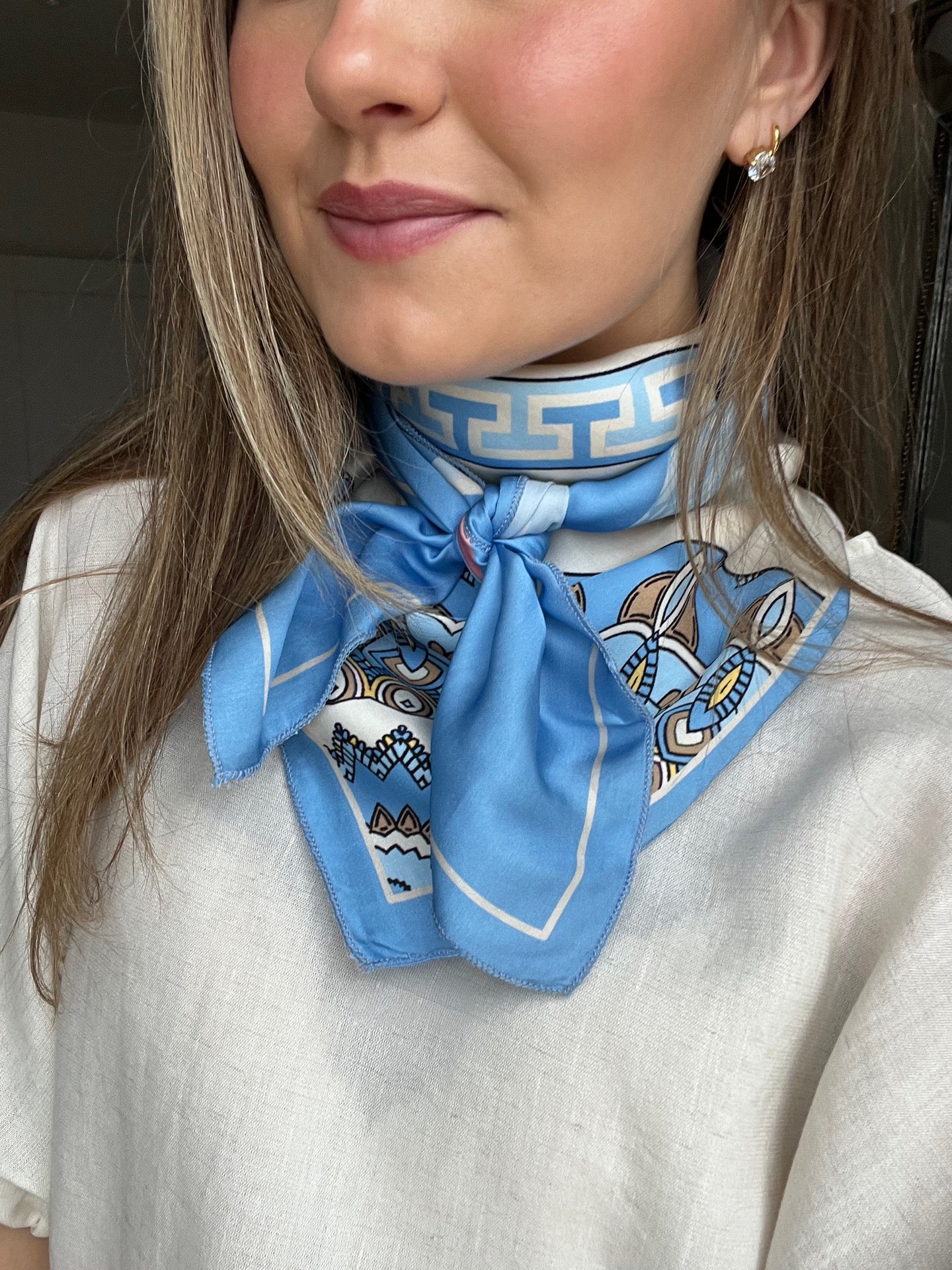 Celine Scarf Silkesmix