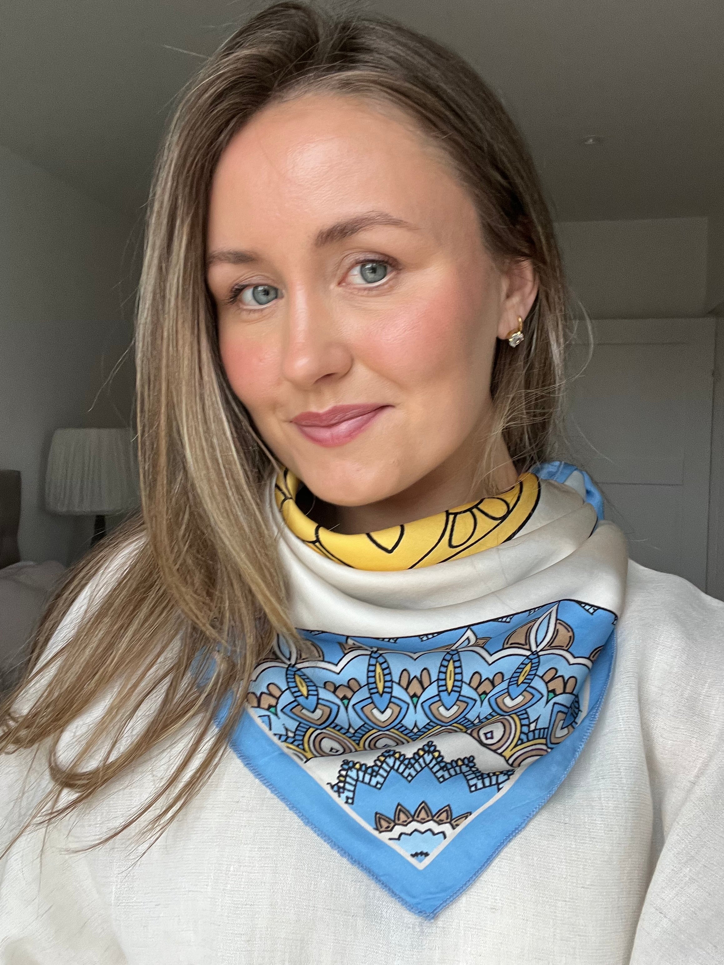 Celine Scarf Silkesmix